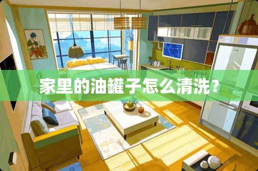 家里的油罐子怎么清洗？