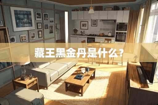 藏王黑金丹是什么？