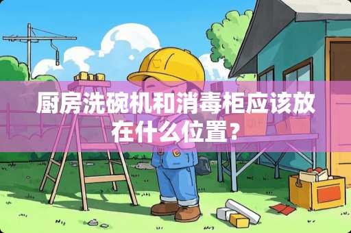 厨房洗碗机和消毒柜应该放在什么位置？
