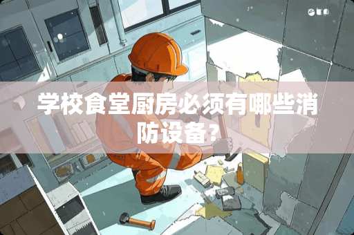 学校食堂厨房必须有哪些消防设备？