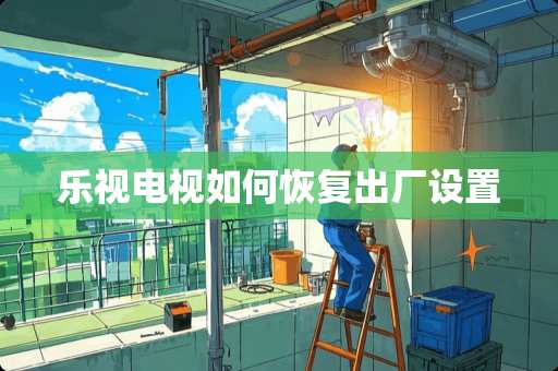 乐视电视如何恢复出厂设置