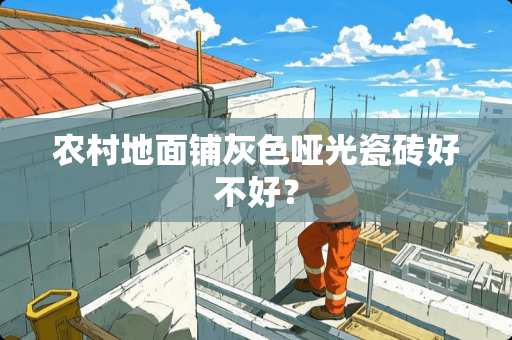 农村地面铺灰色哑光瓷砖好不好？