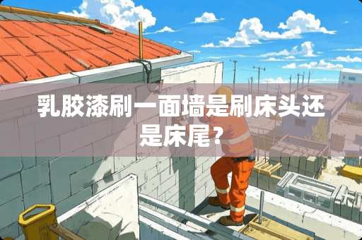 乳胶漆刷一面墙是刷床头还是床尾？