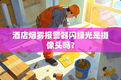 酒店烟雾报警器闪绿光是摄像头吗？