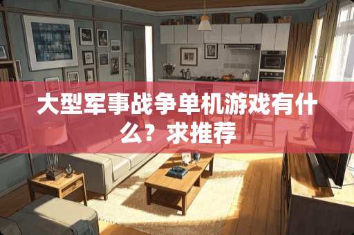 大型军事战争单机游戏有什么？求推荐