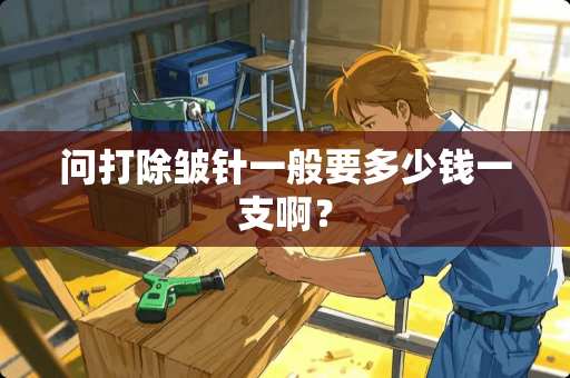 问打除皱针一般要多少钱一支啊？