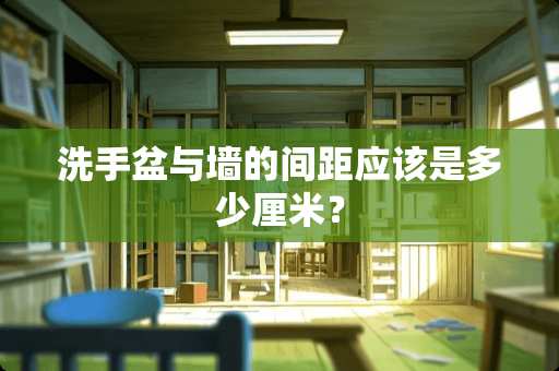 洗手盆与墙的间距应该是多少厘米？