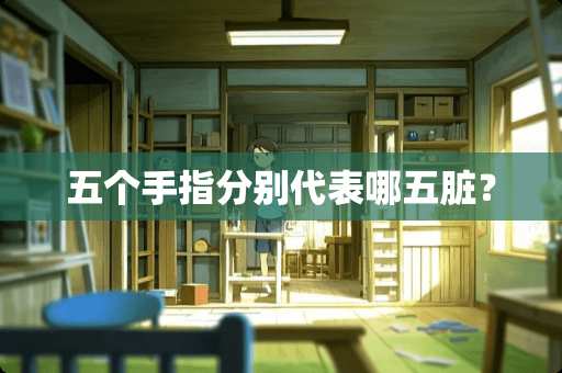 五个手指分别代表哪五脏？
