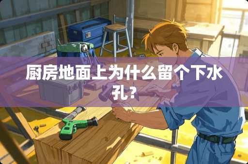 厨房地面上为什么留个下水孔？