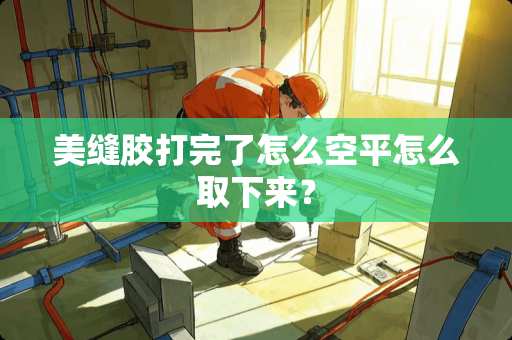 美缝胶打完了怎么空平怎么取下来？