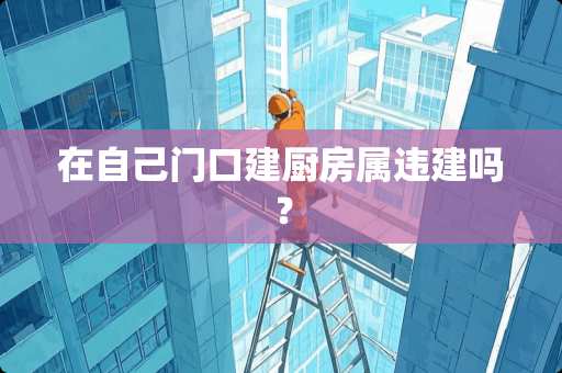 在自己门口建厨房属违建吗？