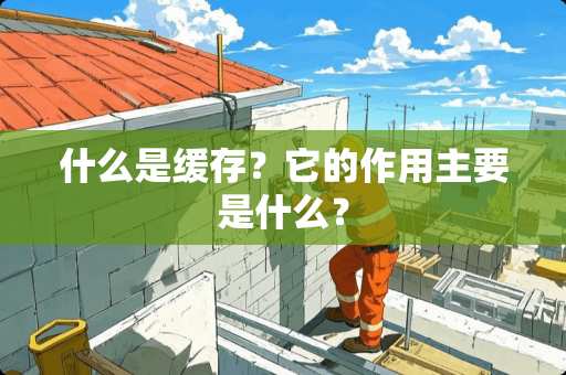 什么是缓存？它的作用主要是什么？