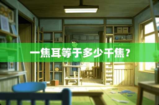 一焦耳等于多少千焦？