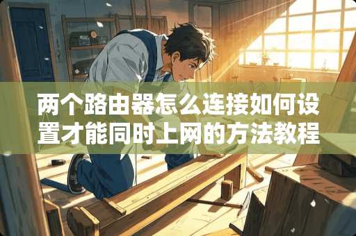 两个路由器怎么连接如何设置才能同时上网的方法教程