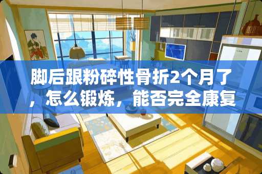 脚后跟粉碎性骨折2个月了，怎么锻炼，能否完全康复？