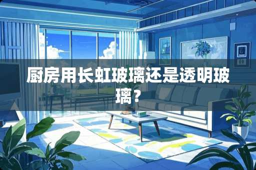厨房用长虹玻璃还是透明玻璃？