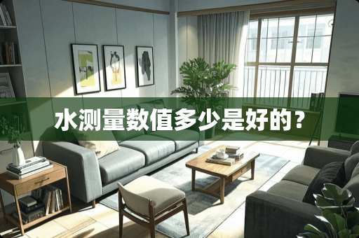 水测量数值多少是好的？
