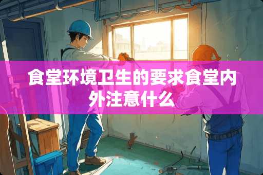 食堂环境卫生的要求食堂内外注意什么