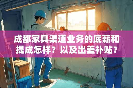 成都家具渠道业务的底薪和提成怎样？以及出差补贴？