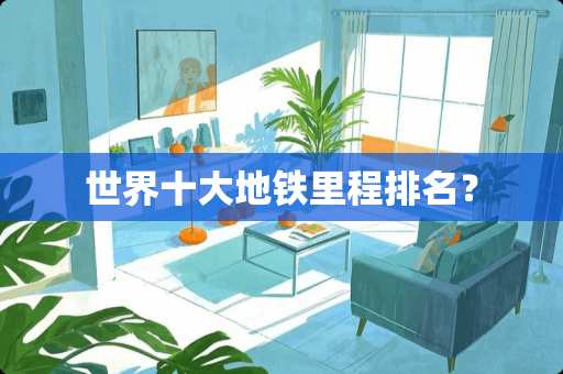 世界十大地铁里程排名？