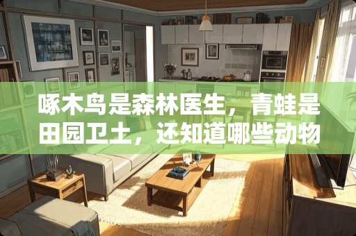 啄木鸟是森林医生，青蛙是田园卫土，还知道哪些动物的美称。