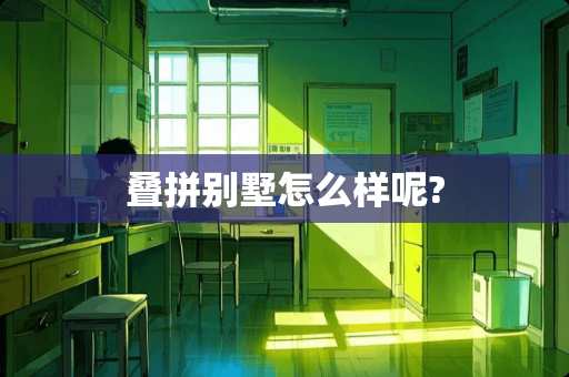 叠拼别墅怎么样呢? 叠拼别墅怎么样呢?