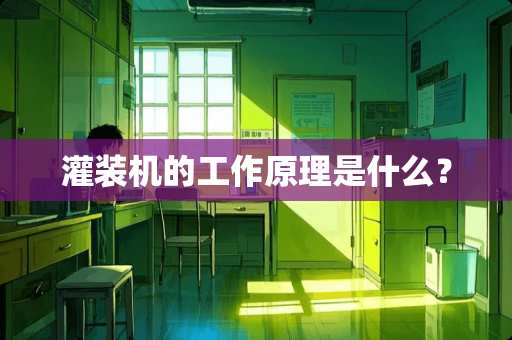 灌装机的工作原理是什么？