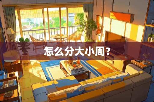 怎么分大小周？