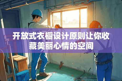 开放式衣橱设计原则让你收藏美丽心情的空间