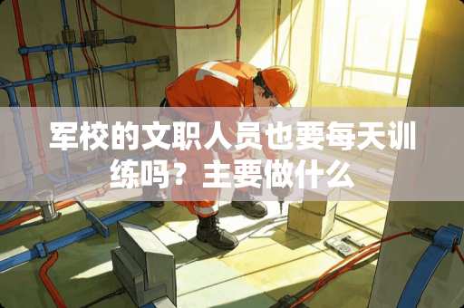 军校的文职人员也要每天训练吗？主要做什么