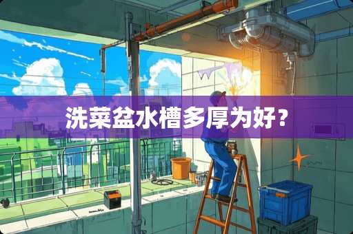 洗菜盆水槽多厚为好？