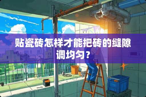 贴瓷砖怎样才能把砖的缝隙调均匀？