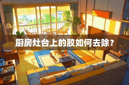 厨房灶台上的胶如何去除？