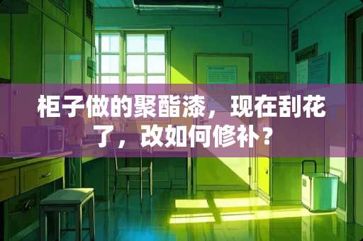 柜子做的聚酯漆，现在刮花了，改如何修补？