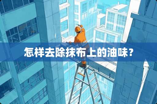 怎样去除抹布上的油味？