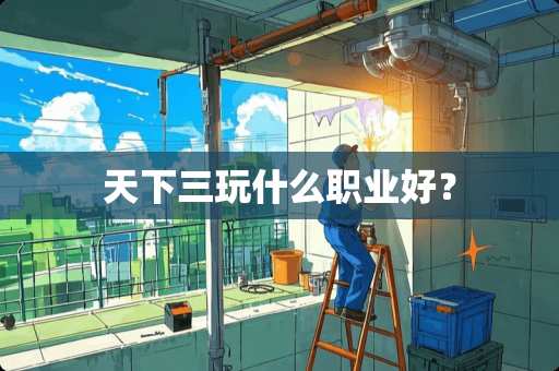 天下三玩什么职业好？