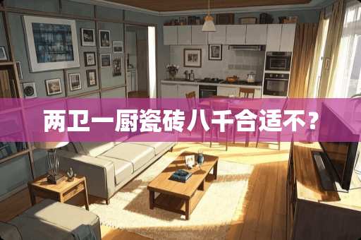 两卫一厨瓷砖八千合适不？