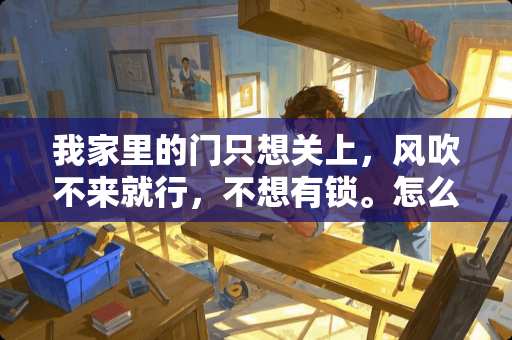 我家里的门只想关上，风吹不来就行，不想有锁。怎么办？买的室内门锁？