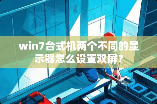 win7台式机两个不同的显示器怎么设置双屏? win7台式机两个不同的显示器怎么设置双屏?