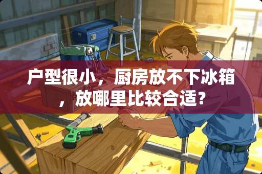 户型很小，厨房放不下冰箱，放哪里比较合适？