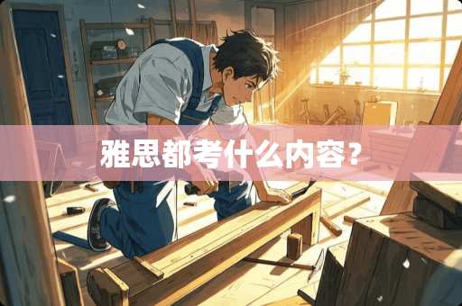 雅思都考什么内容？