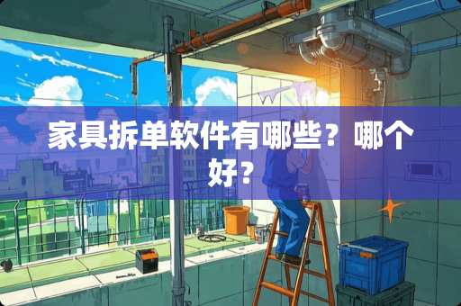 家具拆单软件有哪些？哪个好？