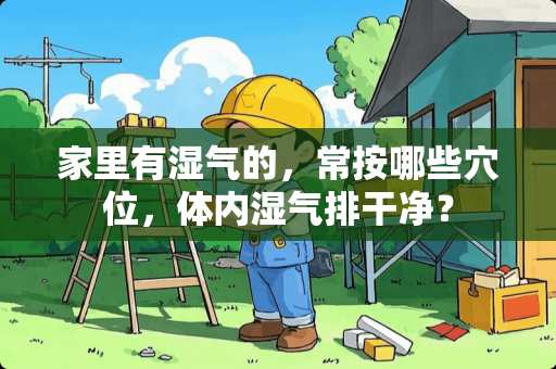 家里有湿气的，常按哪些*位，体内湿气排干净？