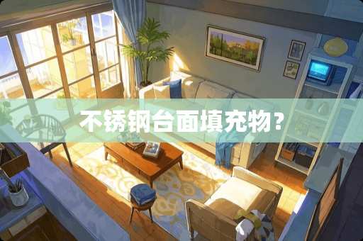 不锈钢台面填充物？