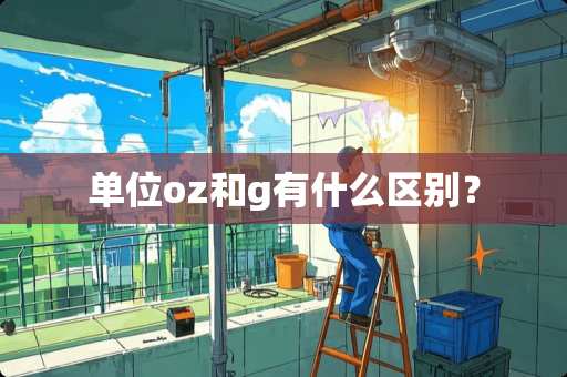 单位oz和g有什么区别？