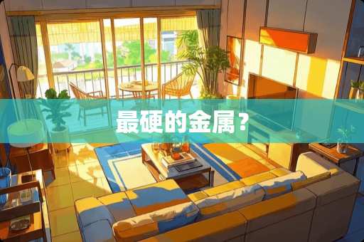最硬的金属？