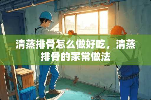 清蒸排骨怎么做好吃，清蒸排骨的家常做法