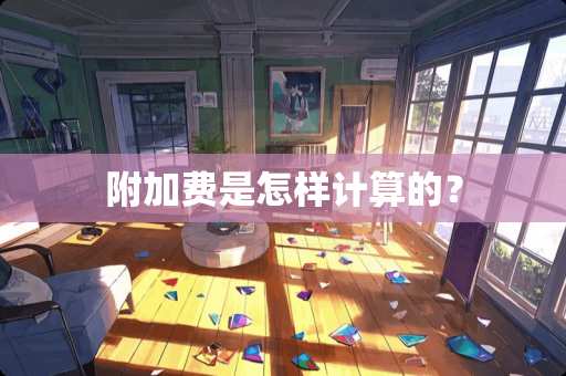 附加费是怎样计算的？