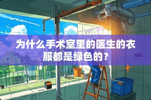 为什么手术室里的医生的衣服都是绿色的？