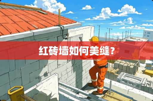 红砖墙如何美缝？